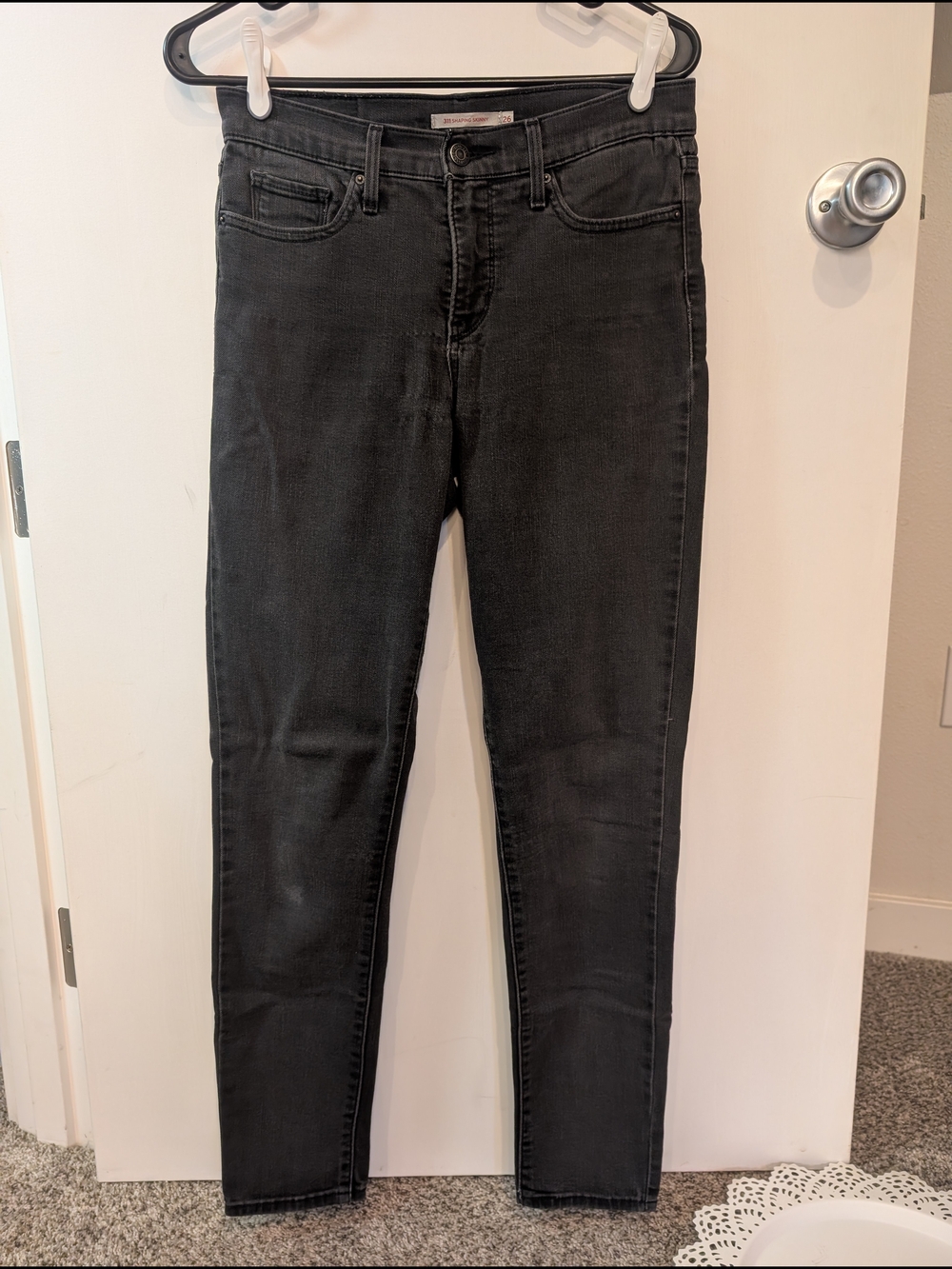 Levi's Women's 311 Black Shaping Skinny Jeans